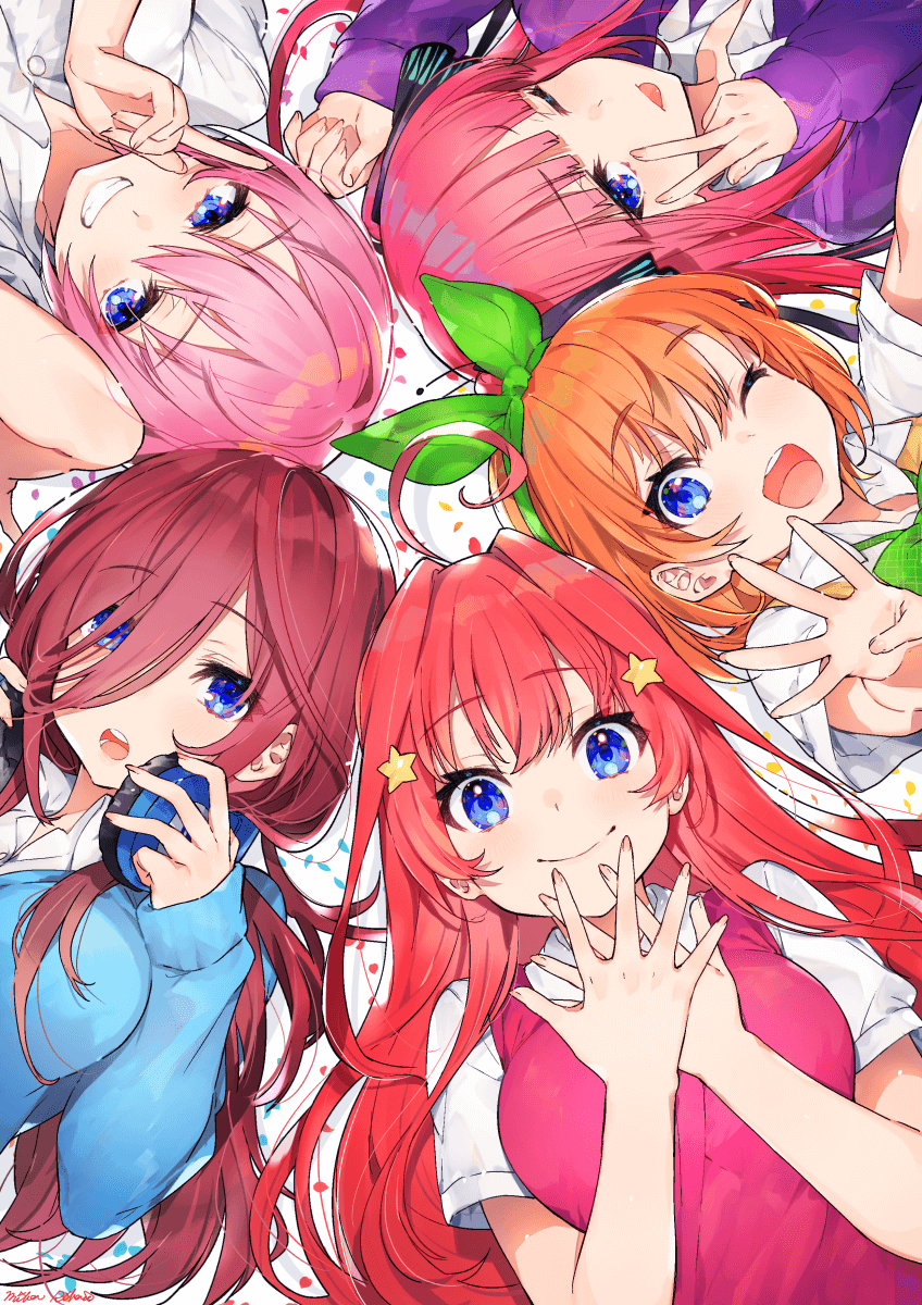 五等分的新娘手机壁纸热门