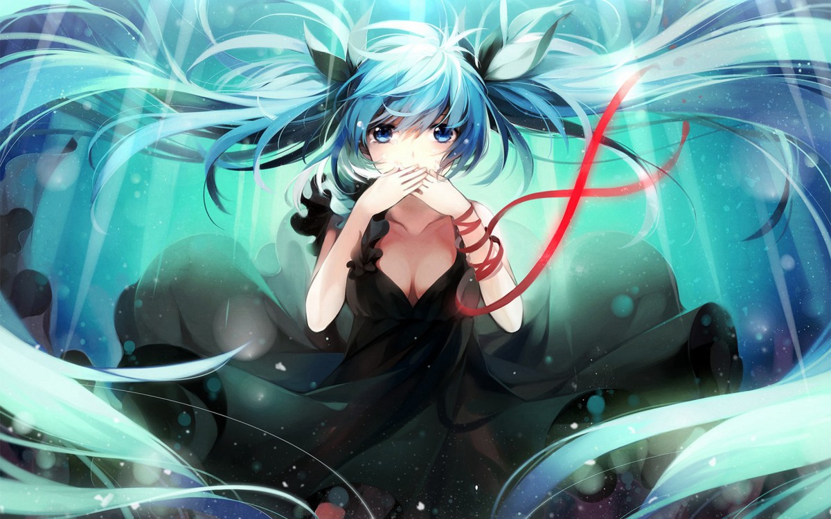 初音未来唯美插画壁纸