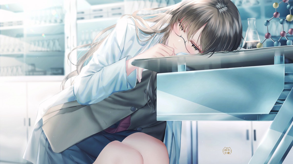 小清新动漫美女壁纸