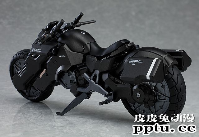 「重兵装型女子高生」壹another操纵的摩托BK91A手办发售