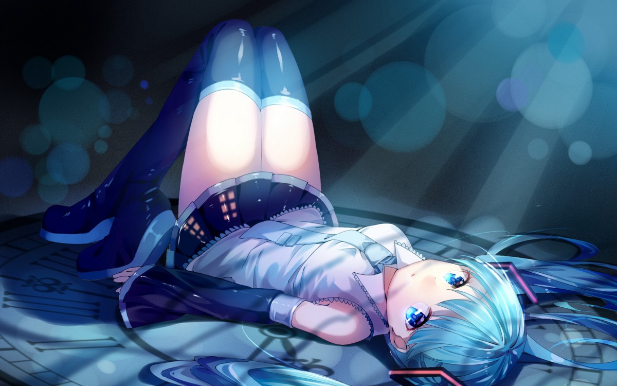 甜美治愈初音未来壁纸