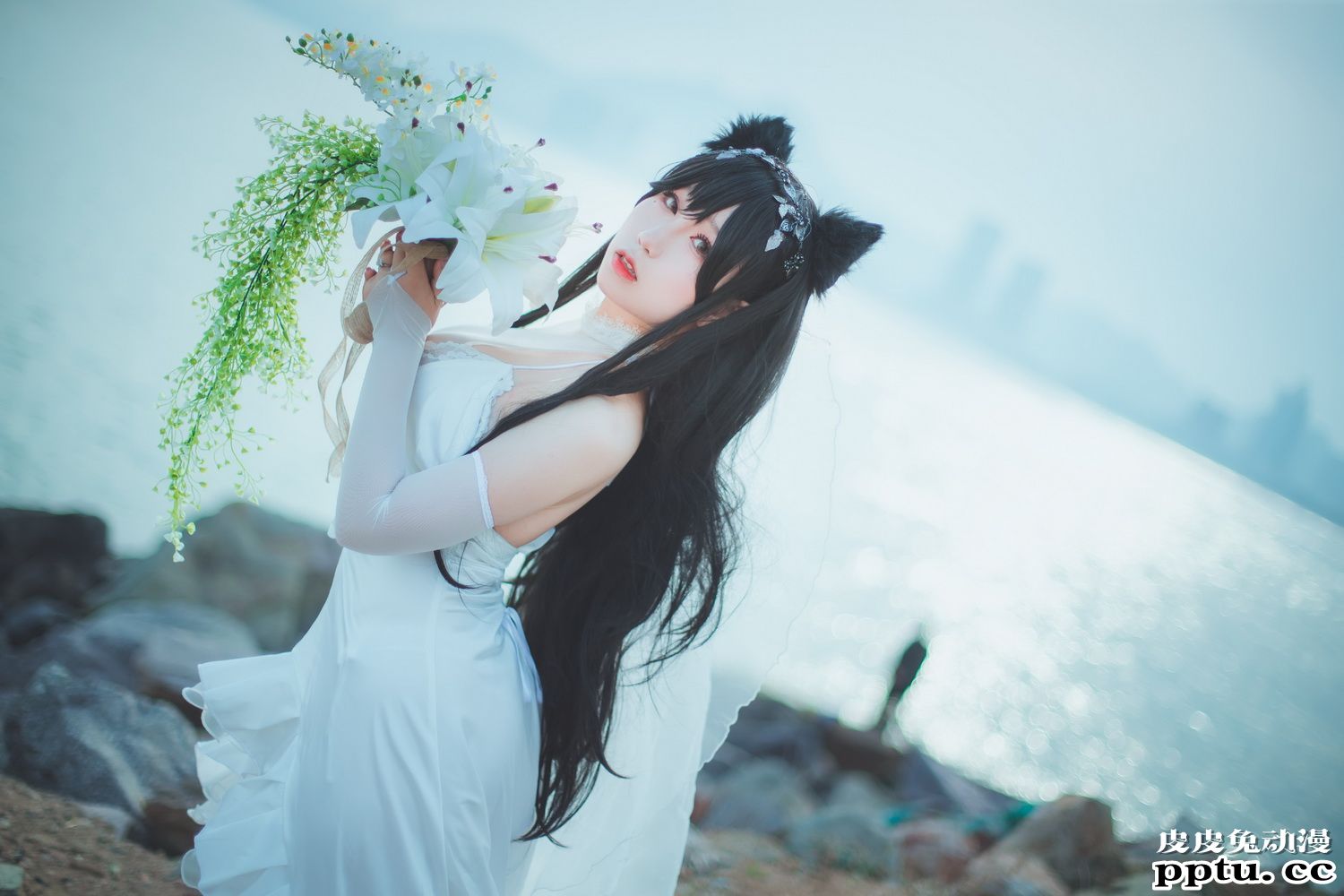 美图福利大放送——《碧蓝航线》爱宕花嫁Cosplay【CN:从从从从鸾】