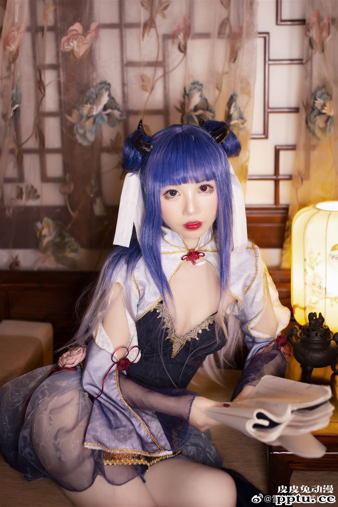 《碧蓝航线》伊吹旗袍美腿Cosplay【CN:雪糕有点咸kkkk】