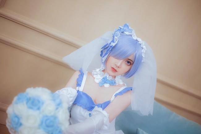 《Re：从零开始的异世界生活》雷姆花嫁Cosplay【CN:君珺】