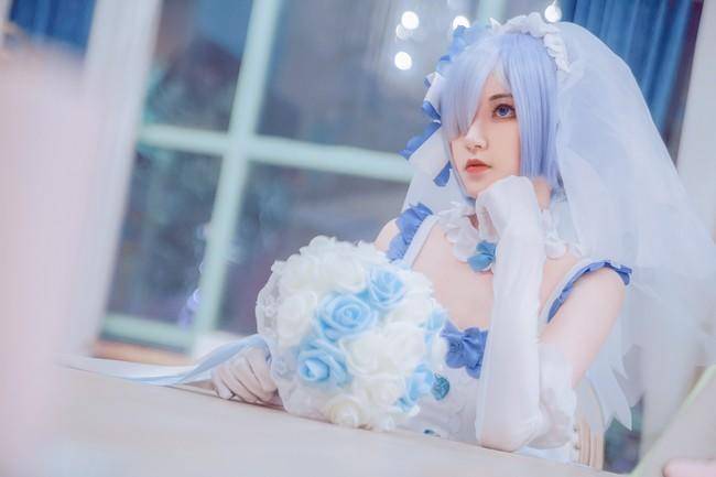 《Re：从零开始的异世界生活》雷姆花嫁Cosplay【CN:君珺】