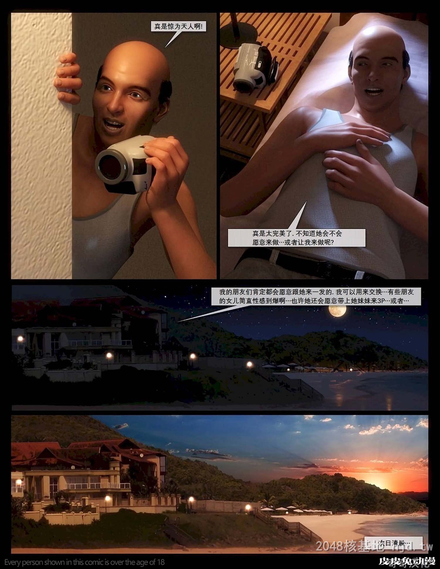 [3D全彩]欧美游戏[NLT Media] Family Vacation (全家度假) [48P]