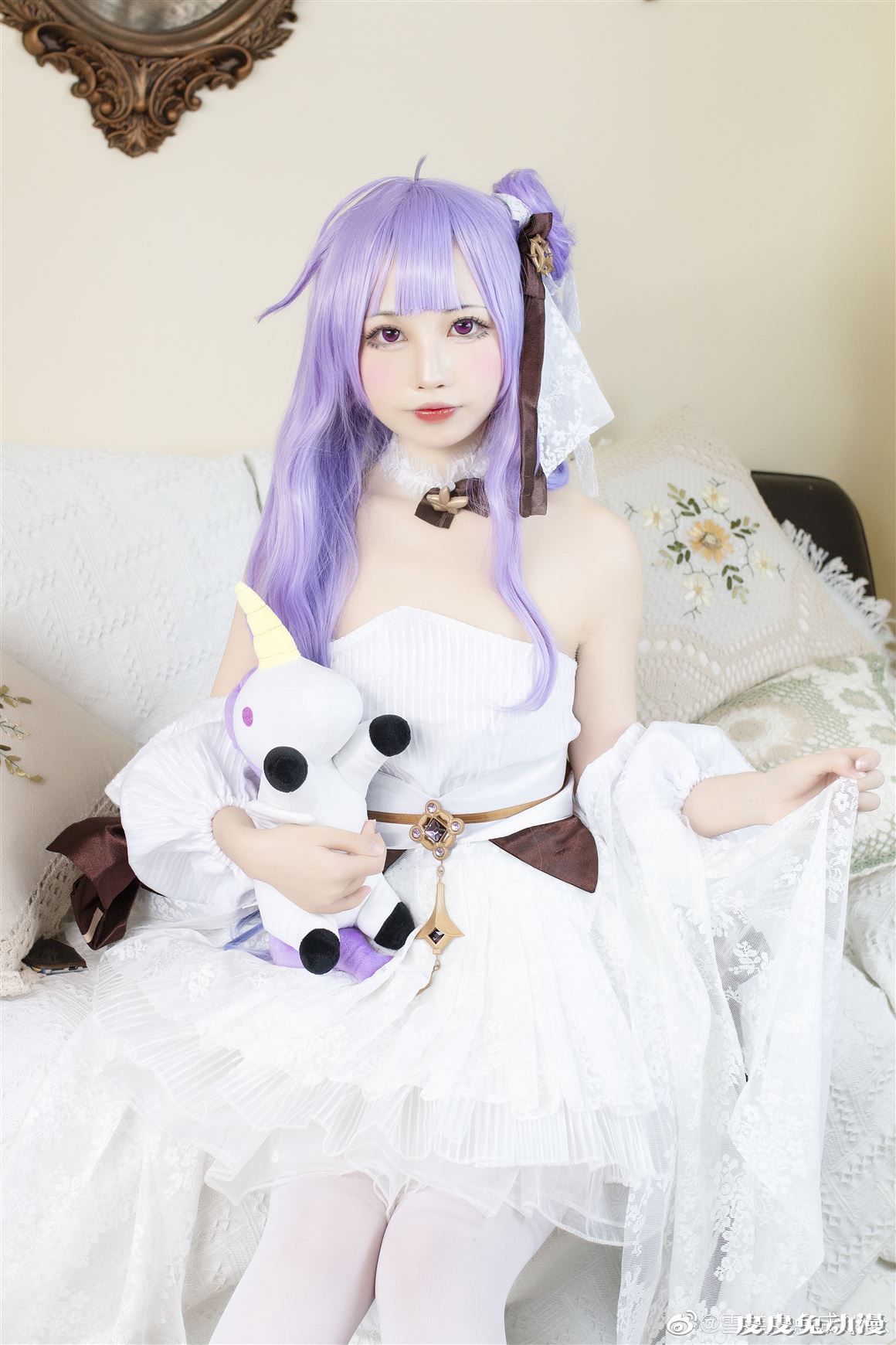 《碧蓝航线》独角兽可爱Cosplay【CN:雪糕有点咸kkkk】