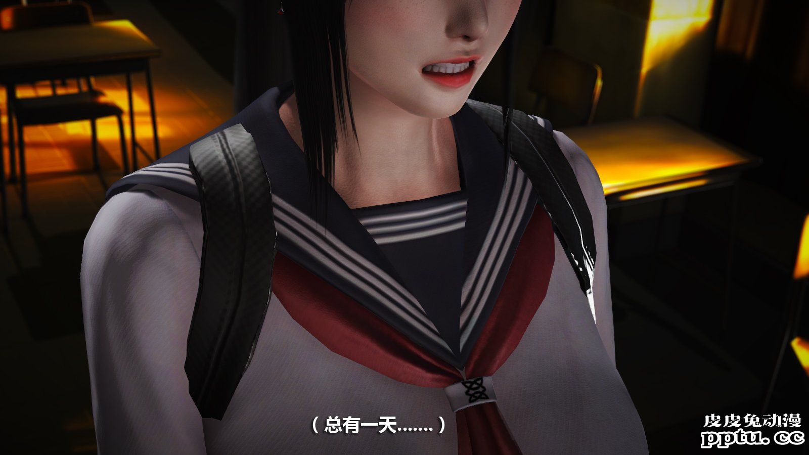 [中文] [3D全彩] 冰封魔恋，剧情带字幕 part.6 [80P]