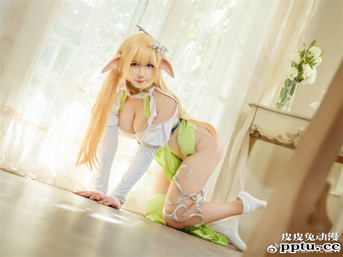 精灵村第一&amp;第三村人性感COS美图分享【CN:麻花麻花酱w】