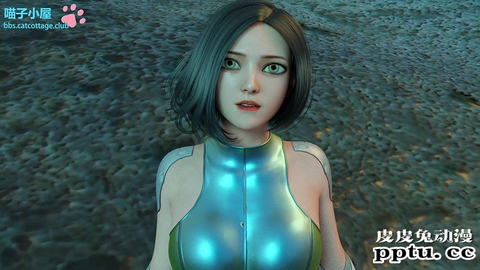 [3D/无修][电影同人] 阿丽塔vs毒液  [54P]
