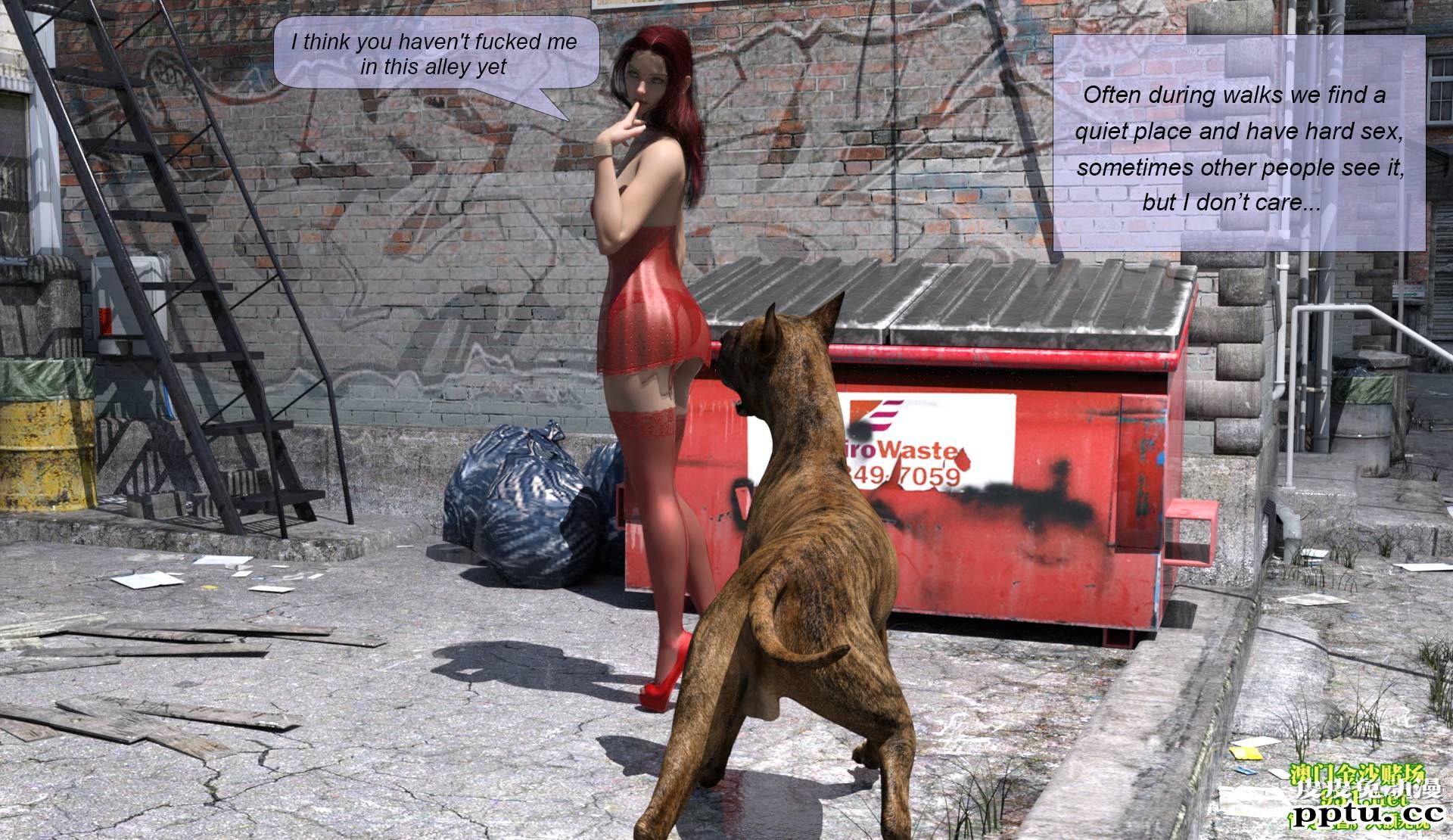 3D lady red [37p]