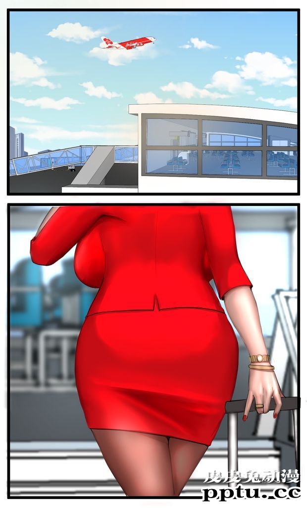 [中文全彩][Scarlett Ann]熟女空姐[41P]