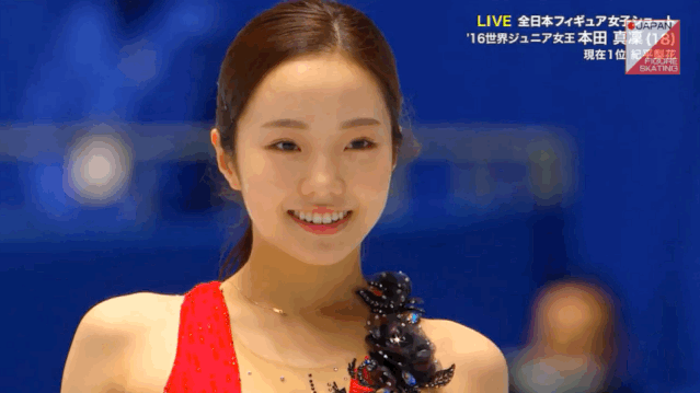 日本花滑选手本田真凛COS蝴蝶忍 甜美颜值走红网络