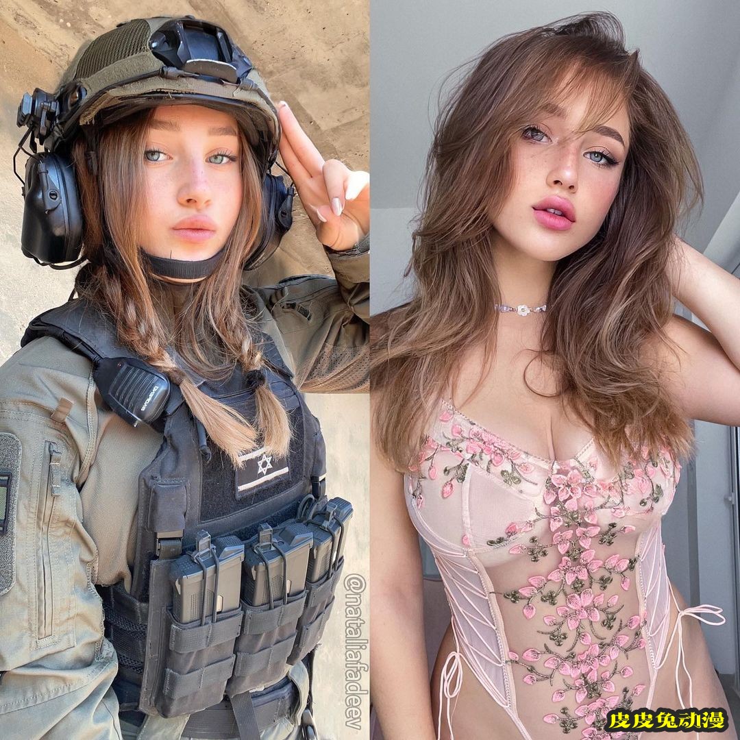 气质霸美战力爆表 以色列退役女兵Natalia Fadeev