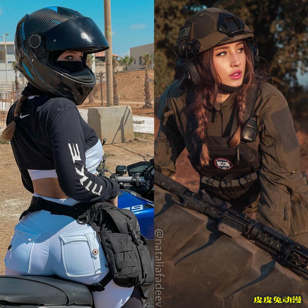 气质霸美战力爆表 以色列退役女兵Natalia Fadeev