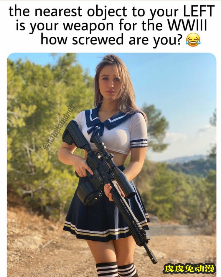 气质霸美战力爆表 以色列退役女兵Natalia Fadeev